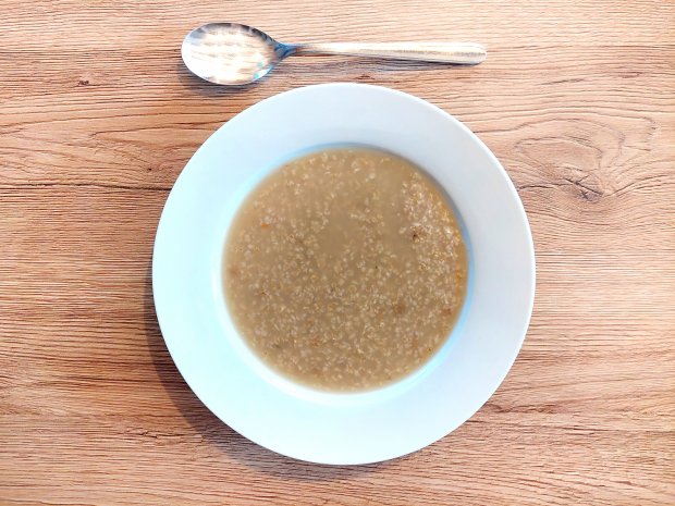 Gesunde Haferflocken-Suppe
