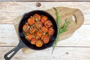 Karamellisierte Tomaten