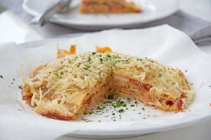 Pikante Crêpes-Lasagne