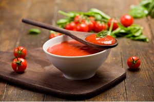einfache Tomatensuppe