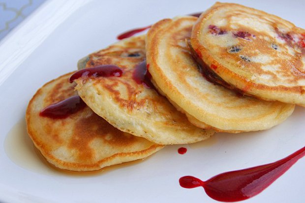 Fruchtige-Pancakes