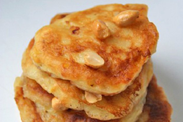 Erdnuss-Pancakes