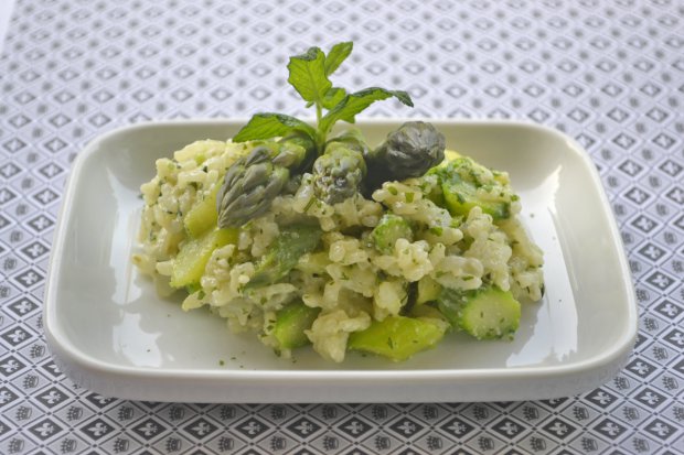 Spargel-Risotto