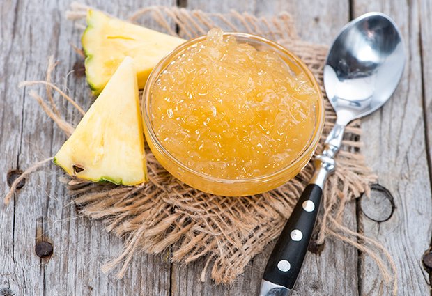 Ananasmarmelade mit Ingwergeschmack - Rezept - GuteKueche.ch