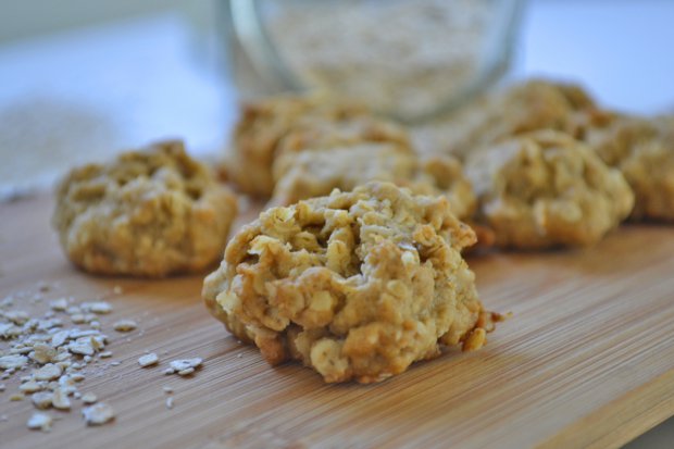 Haferflocken-Erdnussbutter Kekse