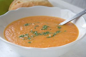 Rüebli-Mango Suppe