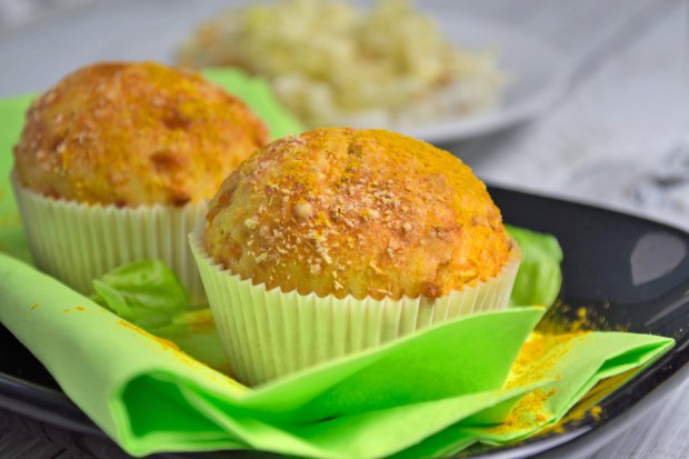 Käse-Curry-Muffins