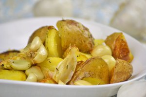 Knobmarin-Ofenkartoffeln