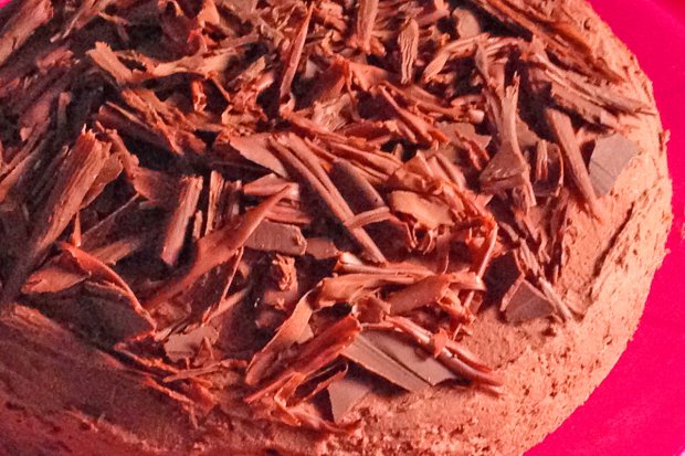 Schokoladenkuchen-Dekoration