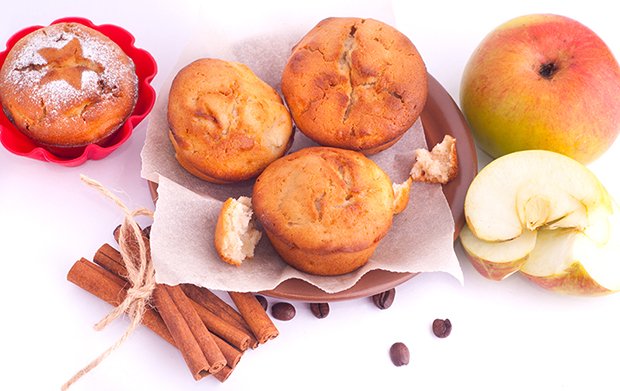 Apfel-Zimt Muffins