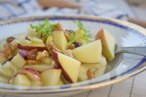 Fenchel-Apfel Salat vegan