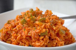 Spanischer Reis mit Hühnerfleisch