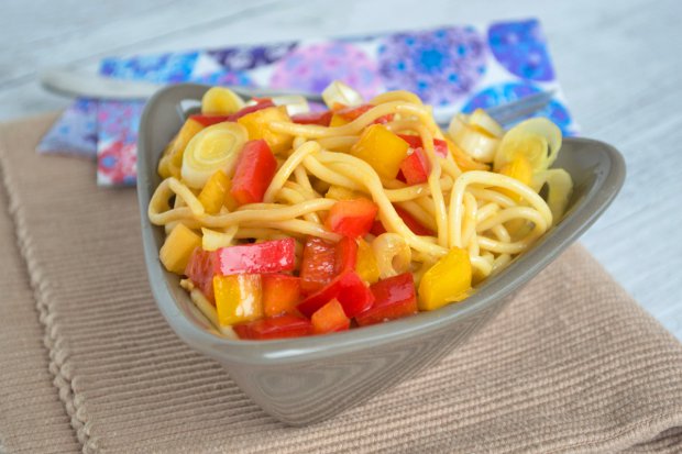 Kalter Spaghetti-Salat