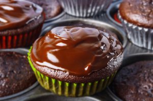 Schokoladen Cupcakes nach Amerikanischer Art