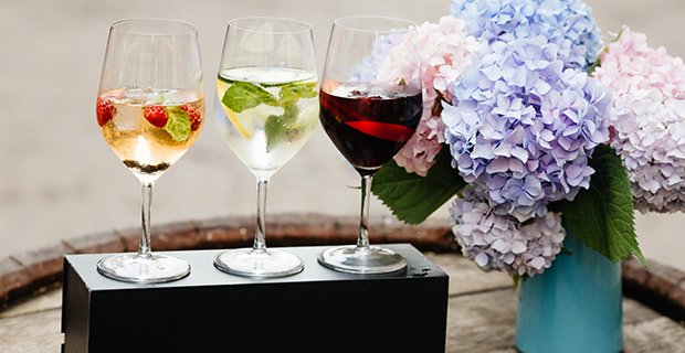 Cocktails mit Wein